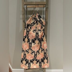 Vintage Trina Turk Y2K halter dress size 8